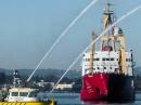 The Polar Prince arrives in Victoria, British Columbia.